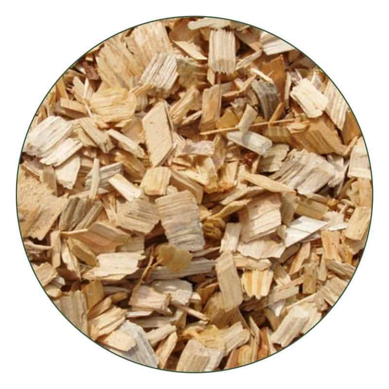 Ontschorste Houtsnippers - Losgestort - 1m3