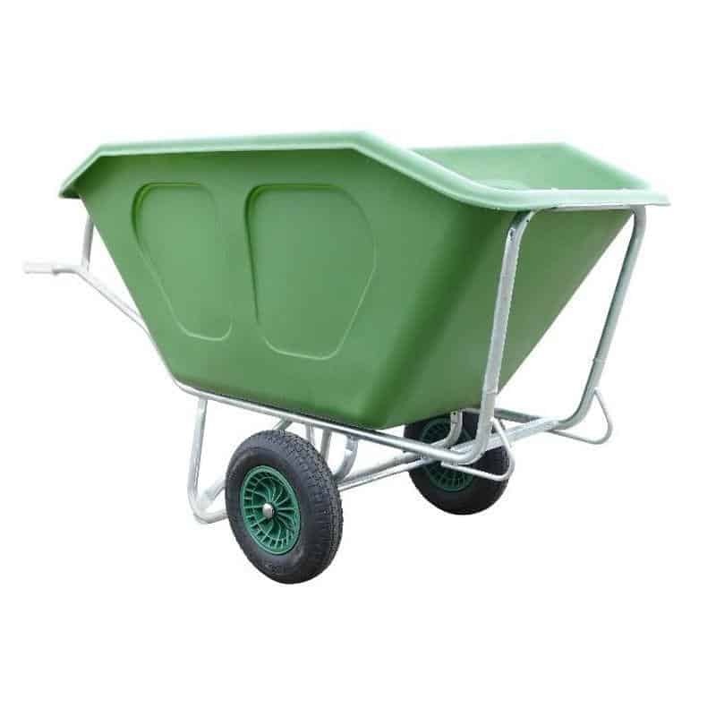 Kruiwagen Fort 500L Groen 2-wiel