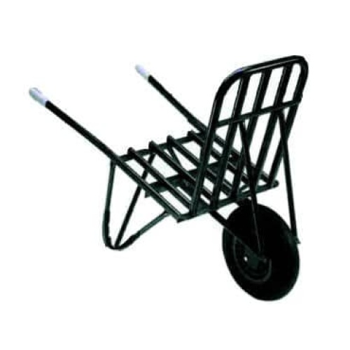 Steenkruiwagen gelakt