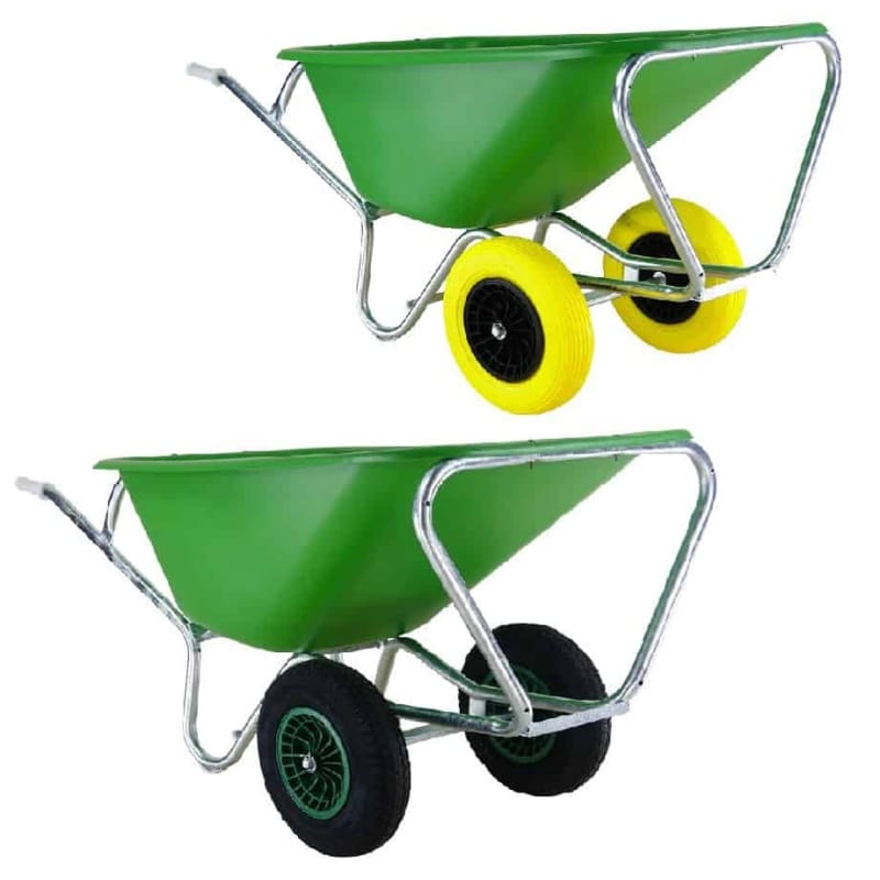 Kruiwagen Fort 165L GROEN, FS-165/2