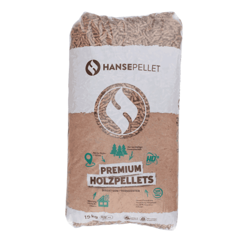 Hansepellet | Wit | ENplus/A1 | 1 zk | 15kg