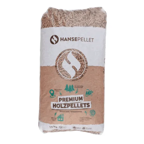 Hansepellet | Wit | ENplus/A1 | 1 zk | 15kg