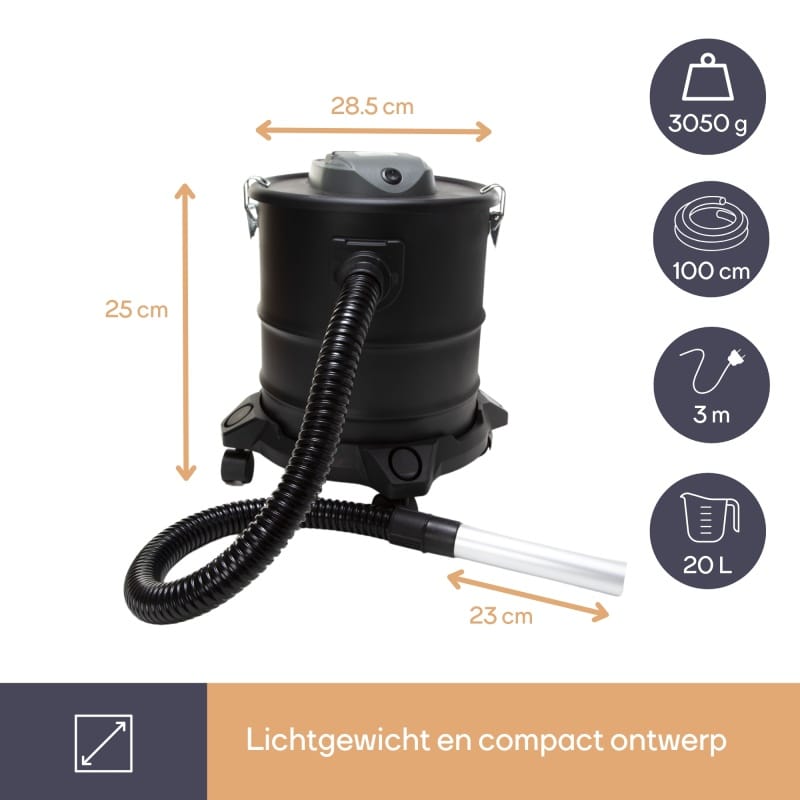 Specificaties aszuiger perel TCA90201