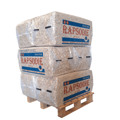 Rapsodie - Koolzaadstro gehakseld - 3-7cm 6 balen - gratis bezorging