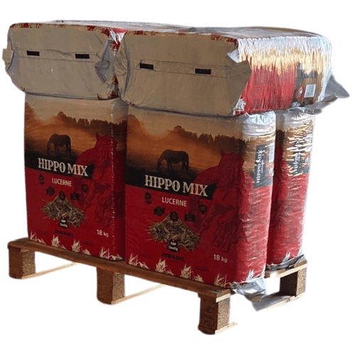 Hippo Mix Lucerne – 6 stuks (18 kg)