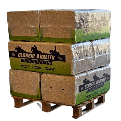 Classic Quality Woodshavings – 6 stuks (550L)